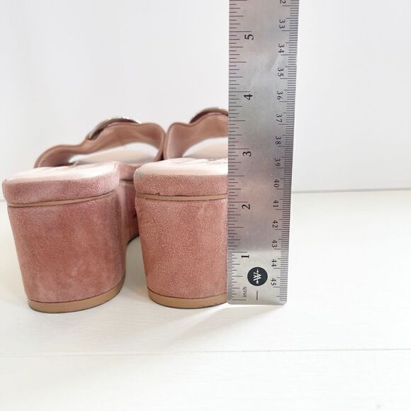 Avec Les Filles Blush Pink Platform Heels 8.5 - Picture 6 of 6